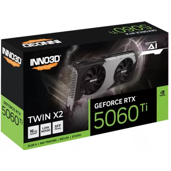 Κάρτα γραφικών Inno3D GeForce RTX 5060 Ti — 16 GB GDDR7, PCIe 5.0, 128-Bit, 448 GB/s