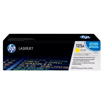 HP 125A Κίτρινο Γνήσιο Toner LaserJet, 1400 σελίδες, 1 τεμ.