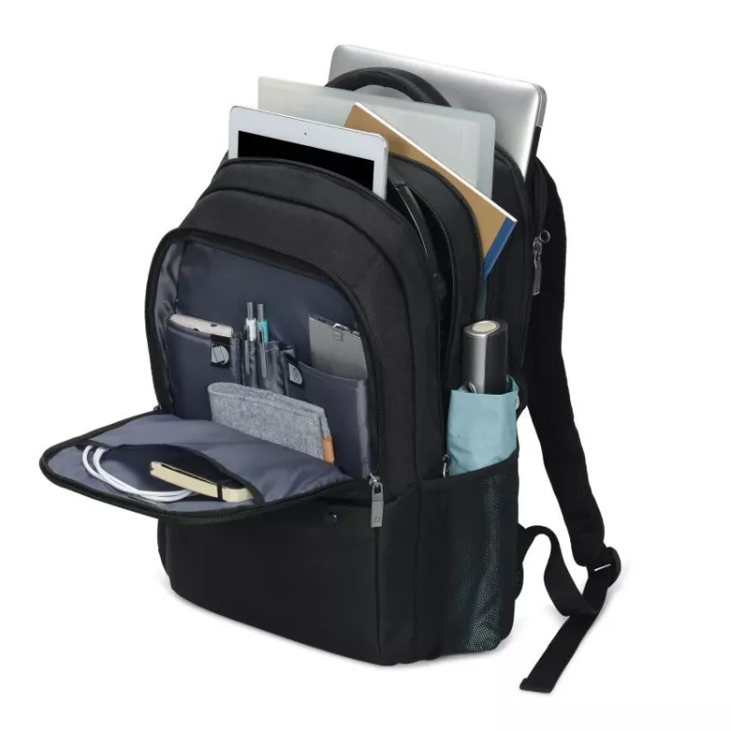 DICOTA Eco Backpack Select - 13-15.6 ίντσες σακίδιο notebook - μαύρο / ανακυκλωμένο PET