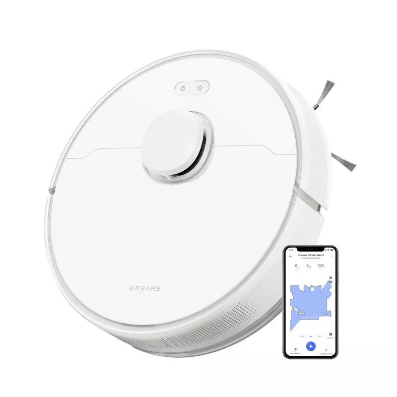 Ρομποτική σκούπα Dreame D9 Max Gen 2 λευκή