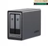 Ugreen NASync DXP2800 σύστημα NAS 2-Bay συμπαγές Intel® N N100 8 GB DDR5 0 TB UGOS Pro μαύρο