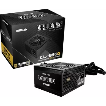 ASROCK Τροφοδοτικό Challenger Cl-850g 850w 80+ Gold Μαύρο ATX