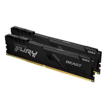 Kingston Technology FURY Beast 16 GB 3600MT/s DDR4 CL17 DIMM (Kit of 2) Μαύρο