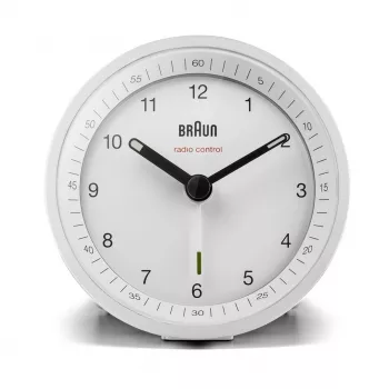 Braun BC07W-DCF Ξυπνητήρι Quartz Λευκό