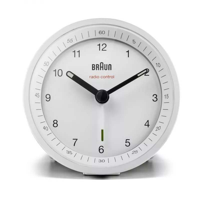 Braun BC07W-DCF Ξυπνητήρι Quartz Λευκό