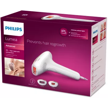 Philips Lumea Advanced SC1997/00 IPL - συσκευή αποτρίχωσης, IPL (Home Pulsed Light), χρυσό, λευκό, 15 min, 1 min, 1 min, 1 min