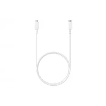 Samsung EP-DN975 - καλώδιο USB - USB-C (M) σε USB-C (M) - USB 2.0 - 1 m - τροφοδοσία USB (5A, 100 W) - λευκό - για Galaxy Note10, Note10+, Note10+
