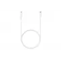 Samsung EP-DN975 - καλώδιο USB - USB-C (M) σε USB-C (M) - USB 2.0 - 1 m - τροφοδοσία USB (5A, 100 W) - λευκό - για Galaxy Note10, Note10+, Note10+