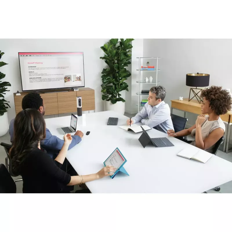 LOGITECH Conferencecam Connect all-in-one βιντεοδιάσκεψη ασημί