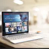 j5create JVAW62 ScreenCast USB-C® ασύρματος επεκτατής οθόνης HDMI™, λευκό και πορτοκαλί