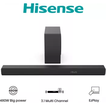 Hisense HS3100 μαύρο 3.1 κανάλια 480 W