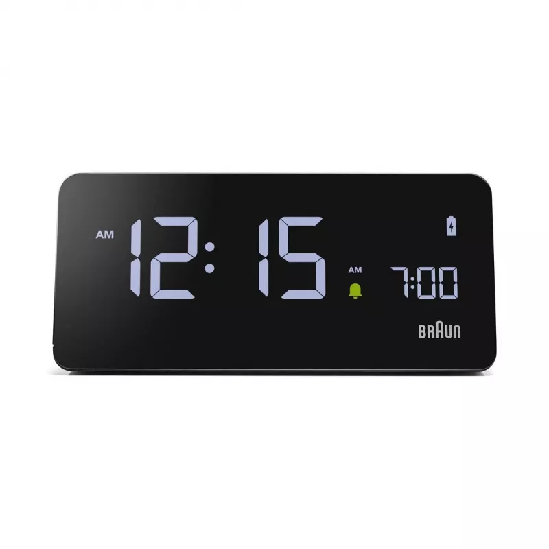 Braun BC21 ψηφιακό ξυπνητήρι μαύρο