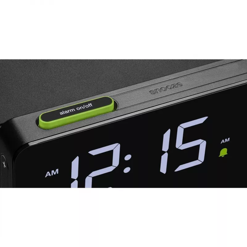 Braun BC21 ψηφιακό ξυπνητήρι μαύρο
