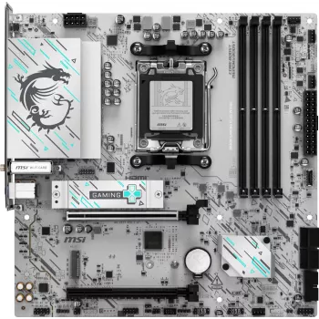 Μητρική κάρτα MSI B840M GAMING PLUS WIFI6E microATX, Socket AM5, DDR5 έως 256 GB, Wi‑Fi 6E, 2,5GbE, M.2 x2, HDMI 2.1