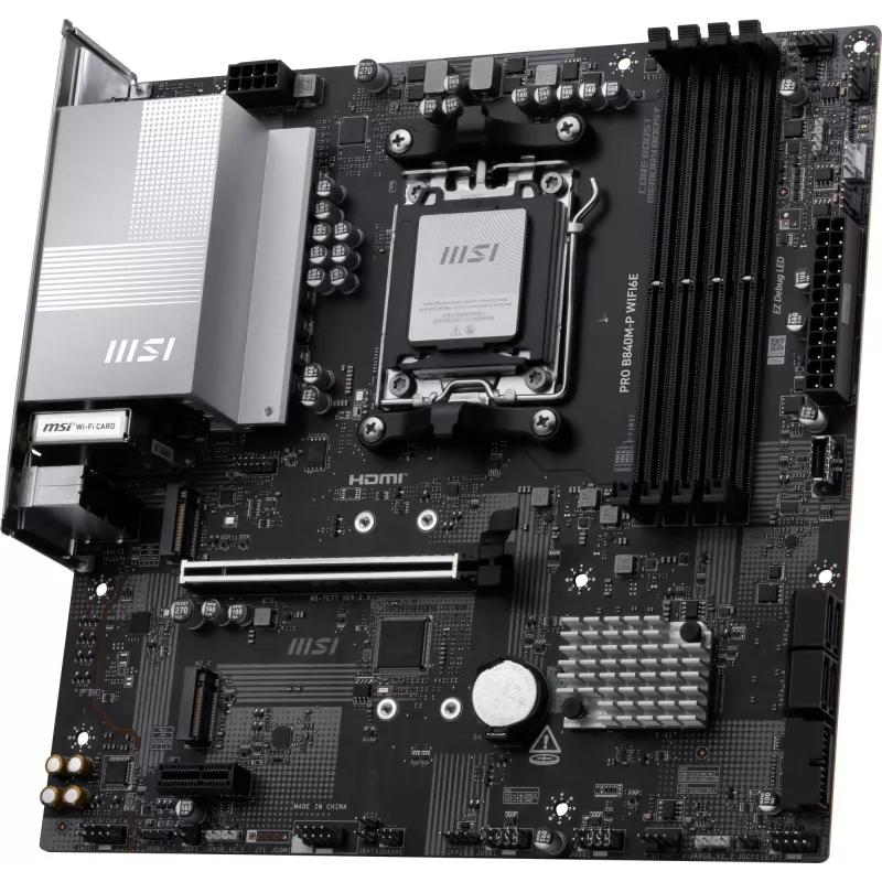 MSI PRO B840M-P WIFI6E Μητρική κάρτα AMD B840 Socket AM5 micro ATX
