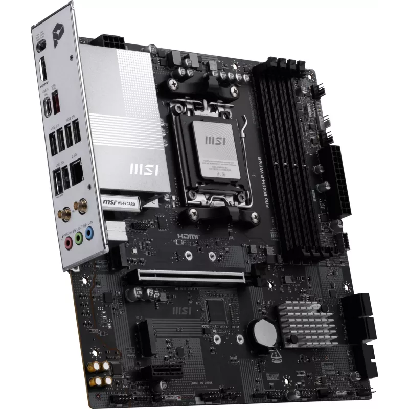 MSI PRO B840M-P WIFI6E Μητρική κάρτα AMD B840 Socket AM5 micro ATX