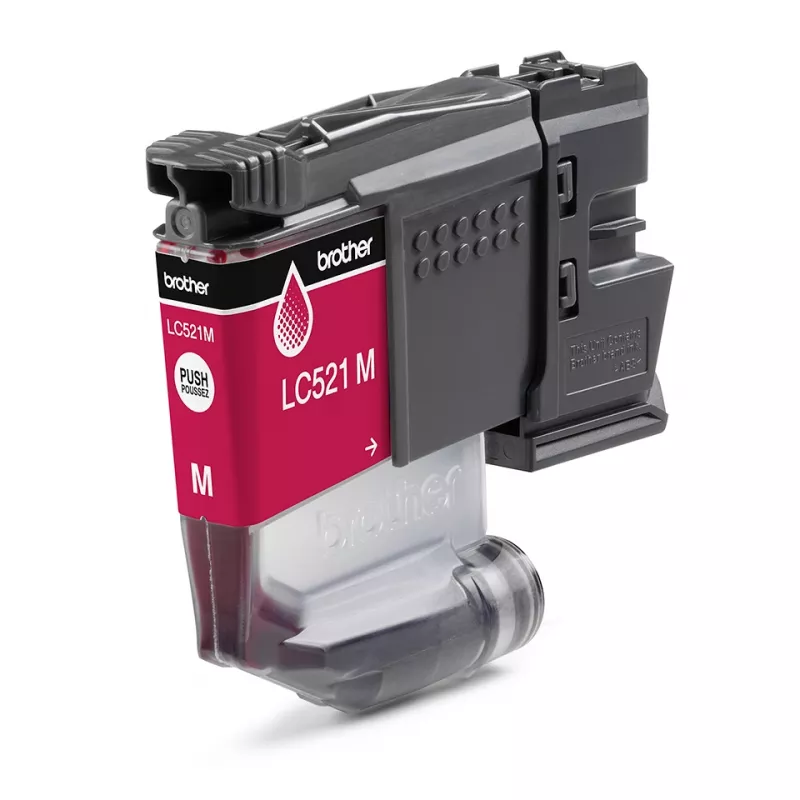 Brother LC521M Original Μελανοδοχείο – Magenta