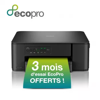 Brother 3-in-1 Συμπαγής ασύρματος εκτυπωτής inkjet DCP-J1260W, inkjet, έγχρωμη εκτύπωση, 1200 x 6000 DPI, έγχρωμη αντιγραφή, A4, μαύρο