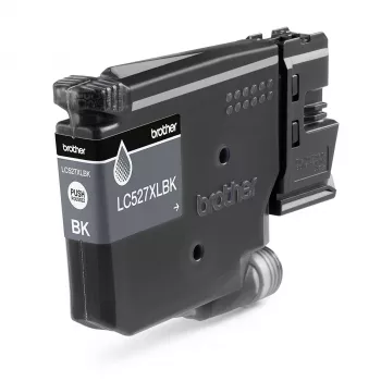 Brother Original LC527XLBK Μελανοδοχείο υψηλής απόδοσης – Μαύρο, Υψηλή (XL) απόδοση, Μαύρο, pigment ink, 1 τεμ., 3000 σελίδες, μεμονωμένη συσκευασία