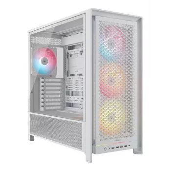 Κουτί υπολογιστή CORSAIR - Frame 5000D RS ARGB High-Airflow Mid-Tower - Λευκό