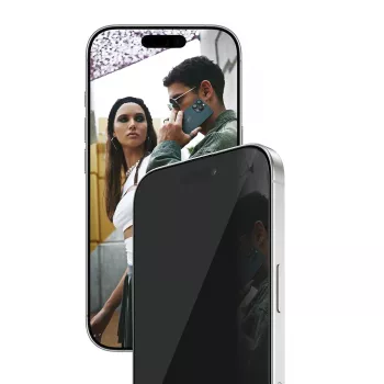 PanzerGlass SAFE. by ® 2-Way Privacy Screen Protector iPhone 17 | iPhone 16 Pro | Ultra-Wide Fit με EasyAligner