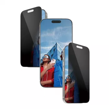 PanzerGlass ® 2-Way Privacy Screen Protector iPhone 17 Pro | Ultra-Wide Fit με EasyAligner