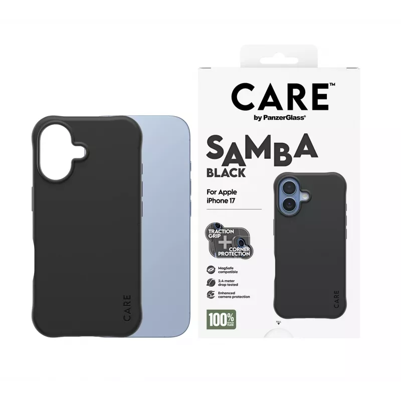 PanzerGlass CARE™ by ® Θήκη Samba Μαύρο με MagSafe iPhone 17