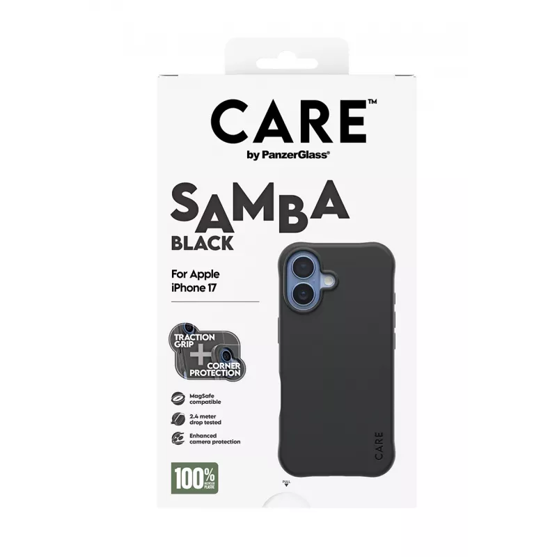 PanzerGlass CARE™ by ® Θήκη Samba Μαύρο με MagSafe iPhone 17