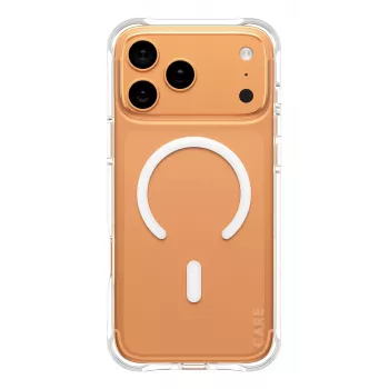 PanzerGlass CARE™ by ® Θήκη Samba Διαφανές με Λευκό MagSafe iPhone 17 Pro Max