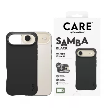 PanzerGlass CARE™ by ® Θήκη Samba Μαύρο με MagSafe iPhone Air