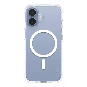 Θήκη PanzerGlass CARE by Fashionable Case Samba Διάφανη με White MagSafe iPhone 17