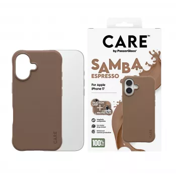 PanzerGlass CARE™ by ® Θήκη Samba Espresso με MagSafe iPhone 17