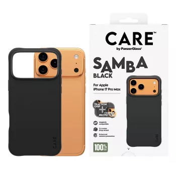 PanzerGlass CARE™ by ® Θήκη Samba Μαύρο με MagSafe iPhone 17 Pro Max