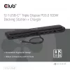Dockingstation club 3d CSV-2541 USB-C με εξόδους HDMI και DisplayPort