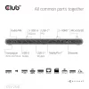 Dockingstation club 3d CSV-2541 USB-C με εξόδους HDMI και DisplayPort