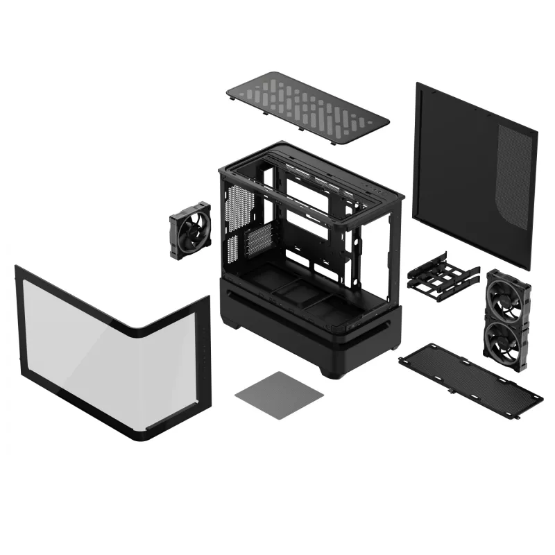 ASUS PRIME AP202 ARGB Midi Tower μαύρο