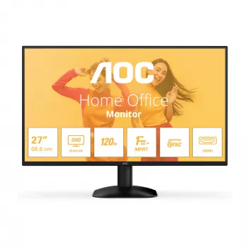 AOC B3 Q27B35S3 Οθόνη υπολογιστή 68,6 cm (27 inch) 2560 x 1440 Pixel Quad HD LED μαύρο