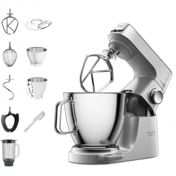 Kenwood Titanium Chef Baker XL Μίξερ κουζίνας 1200 W 7 L ανοξείδωτο ατσάλι