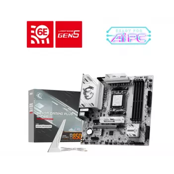 MSI B850M GAMING PLUS WIFI6E Μητρική κάρτα AMD B850 Socket AM5 micro ATX