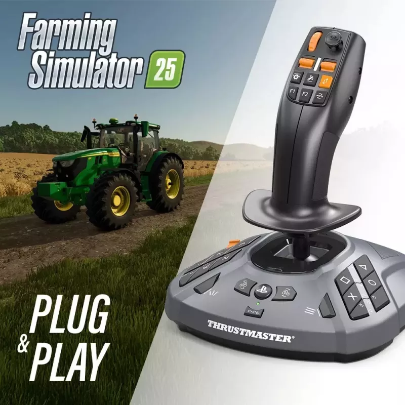 Thrustmaster SimTask FarmStick μαύρο Flightstick Αναλογικό / Ψηφιακό PC, PlayStation 5