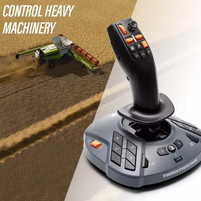 Thrustmaster SimTask FarmStick μαύρο Flightstick Αναλογικό / Ψηφιακό PC, PlayStation 5