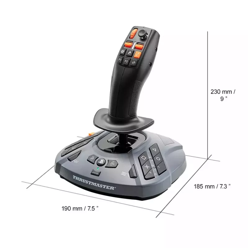 Thrustmaster SimTask FarmStick μαύρο Flightstick Αναλογικό / Ψηφιακό PC, PlayStation 5