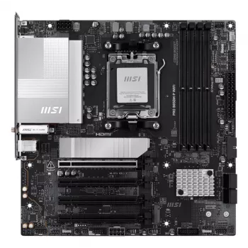 Μητρική κάρτα MSI PRO B850M-P WIFI micro ATX, AMD B850, Socket AM5, 4×DDR5 DIMM, 3×M.2, Wi‑Fi 7, 5Gb LAN