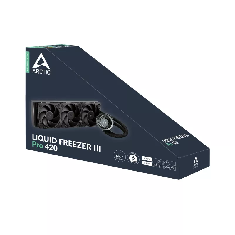 ARCTIC Liquid Freezer III Pro 420 - Πολυσυμβατή All-in-One Υδρόψυξη CPU