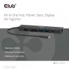CLUB3D CSV-2553 Hub διασύνδεσης USB Type-C 5000 Mbit/s Μαύρο