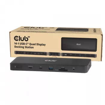 Docking station CLUB 3D 14-1 USB-C Quad Display USB4 με 2× υποδοχές USB 2.0