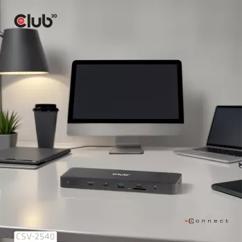 Docking station CLUB 3D 14-1 USB-C Quad Display USB4 με 2× υποδοχές USB 2.0