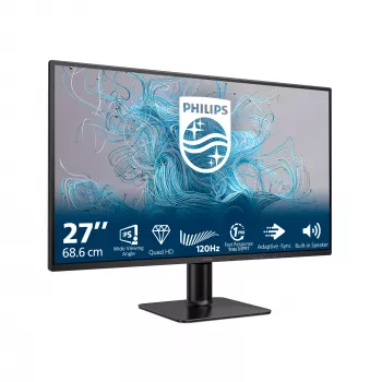 Philips 2000 series 27E2N2500/00 Οθόνη υπολογιστή 68,6 cm (27 ίντσες) 2560 x 1440 Pixel Quad HD LCD Μαύρο