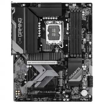 GIGABYTE B760 GAMING X GEN5 Μητρική κάρτα - Υποστηρίζει Intel Core CPUs 14ης γενιάς, 8+1+1 φάσεις VRM, έως 5600MHz DDR5, 3xPCIe 4.0 M.2, 2.5 GbE LAN, USB 3.2 Gen 2