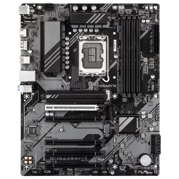 GIGABYTE B760 DS3H GEN5 Μητρική κάρτα - Υποστηρίζει Intel Core 14ης γενιάς CPUs, 8+2+1 φάσεις Digital VRM, έως 5600 MHz DDR5, 2xPCIe 4.0 M.2, 1GbE LAN, USB 3.2 Gen 2x2